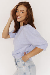 Keira Sweater Top | Lavender